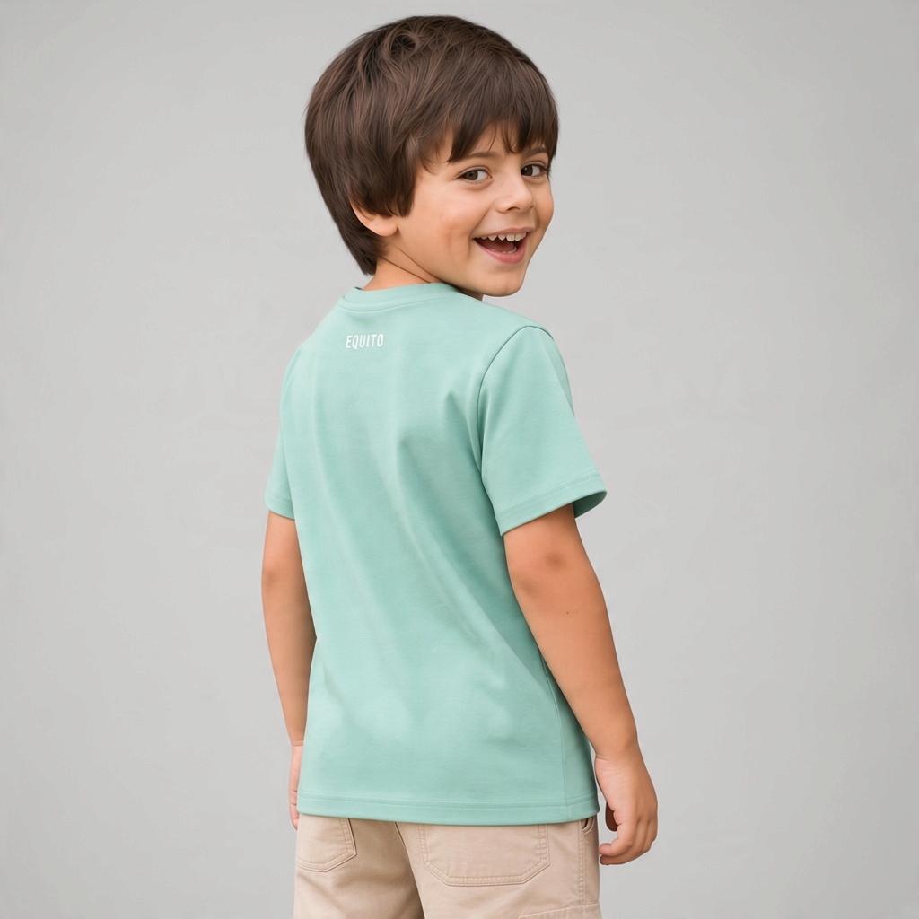 Camiseta Performance Infantil Manga Curta com Proteção UV 50+ 100% Poliamida