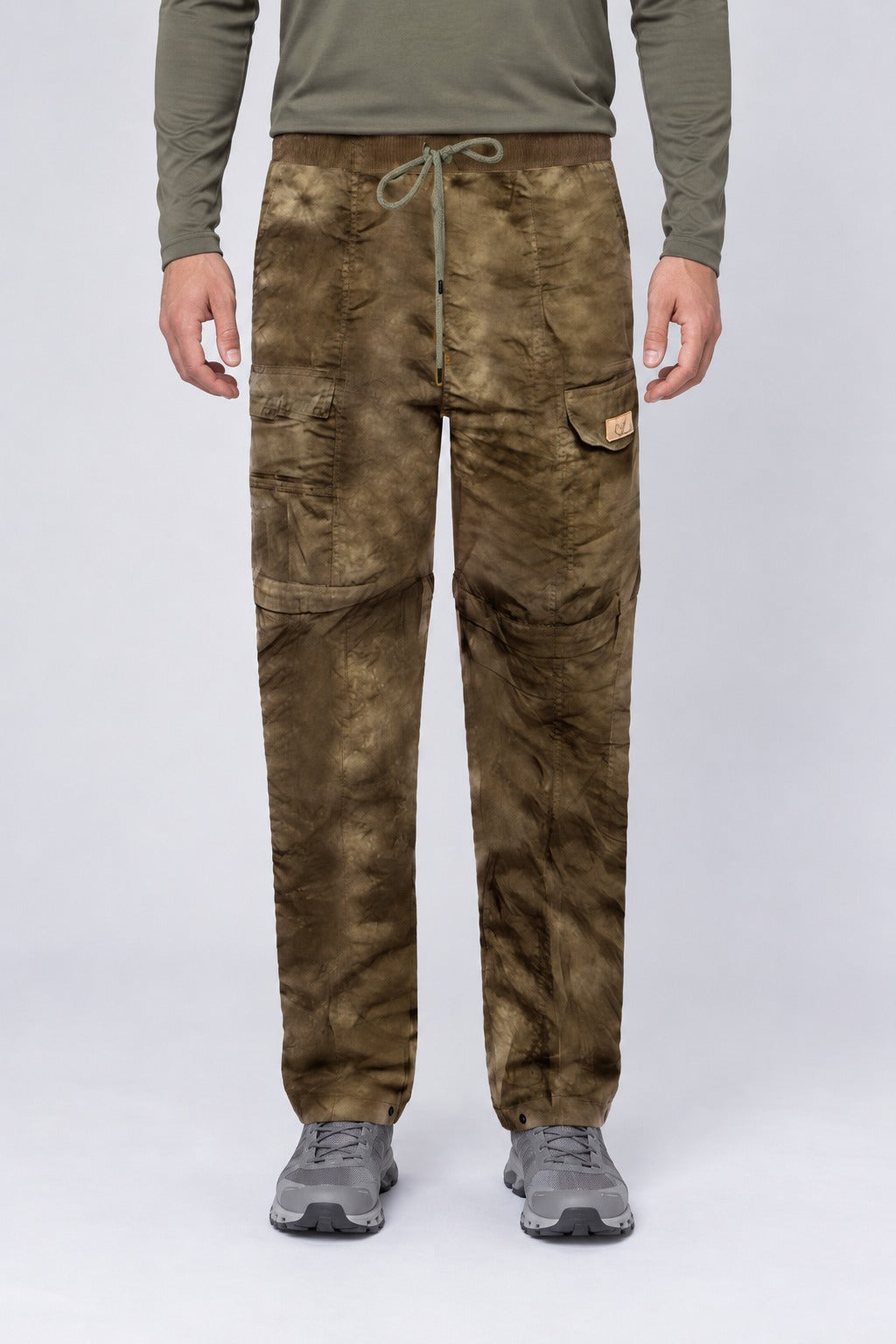 Calça Bermuda Explorer Masculina Camuflada – Camuflado Deserto – frente