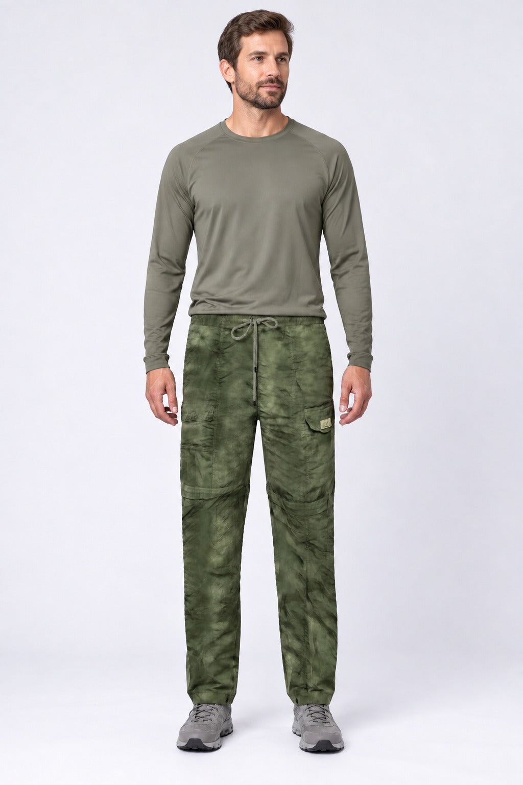 Calça Bermuda Explorer Masculina Camuflada – Camuflado Floresta – corpo inteiro