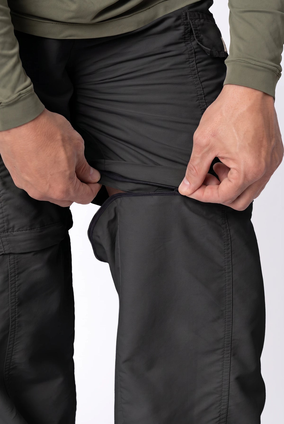 Calça Bermuda Explorer Masculina – Preto – foto 1