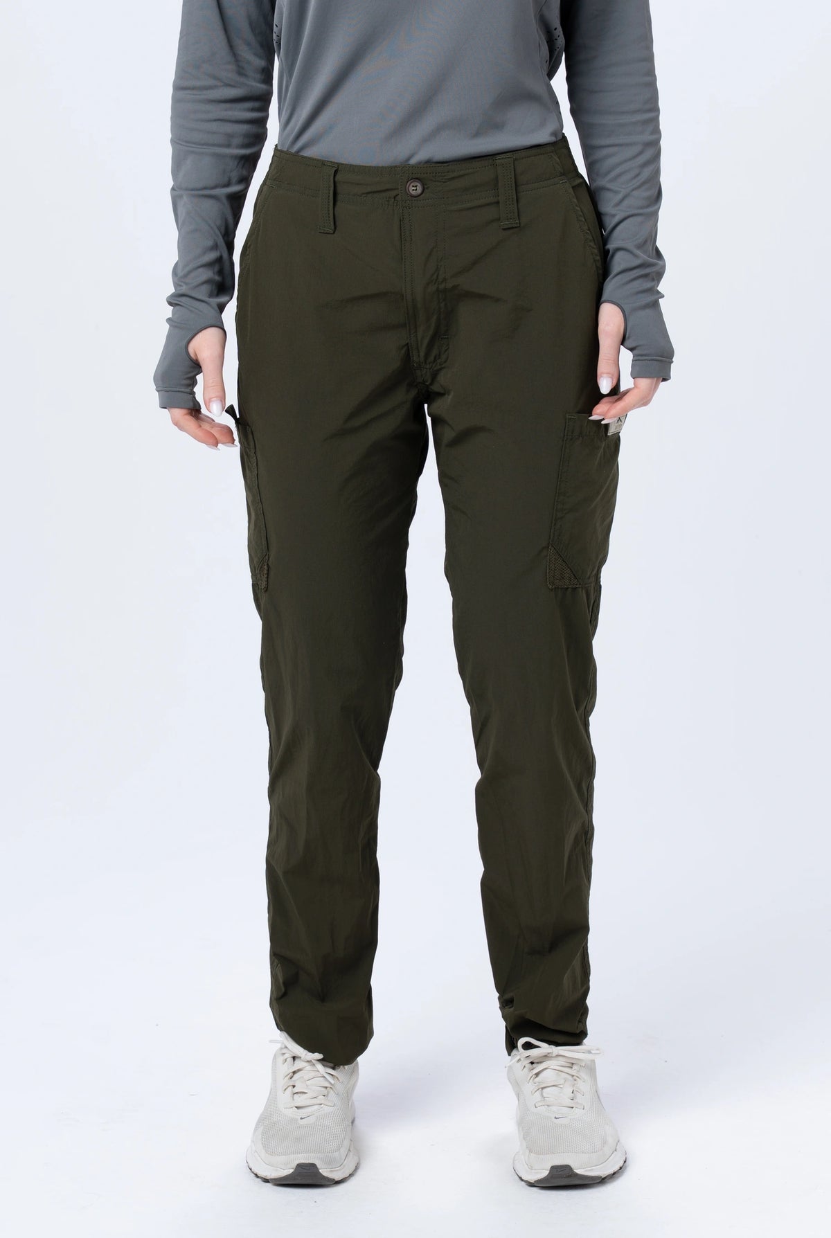 Calça Explorer Feminina com Elastano – Verde Militar – foto 2