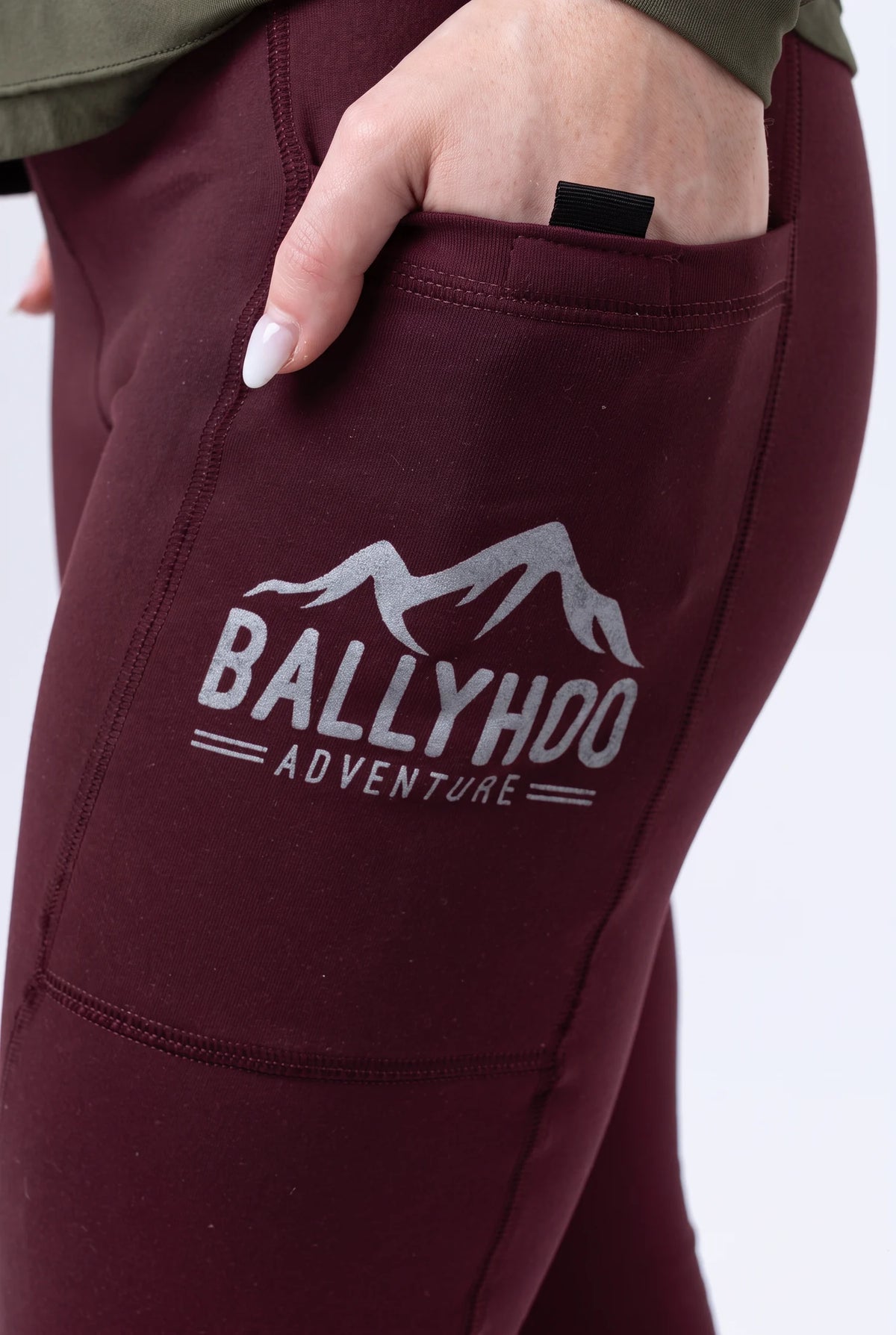 Calça Trekking Feminina – Vinho – foto 3