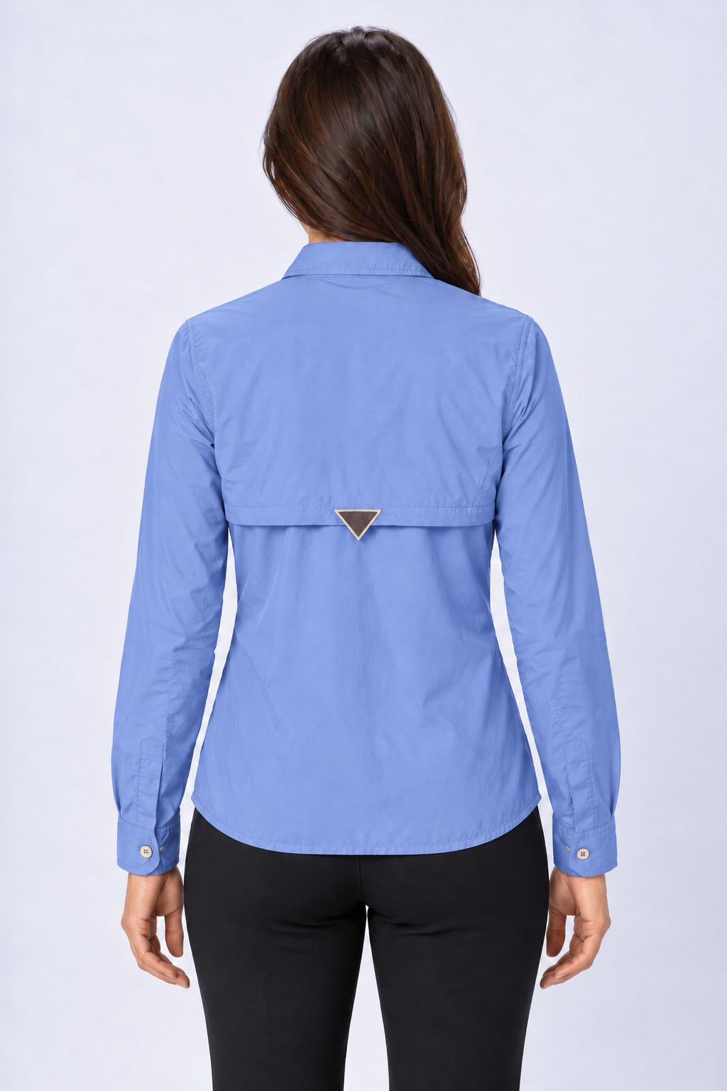 Camisa Adventure Feminina Manga Longa – Lavanda – costas