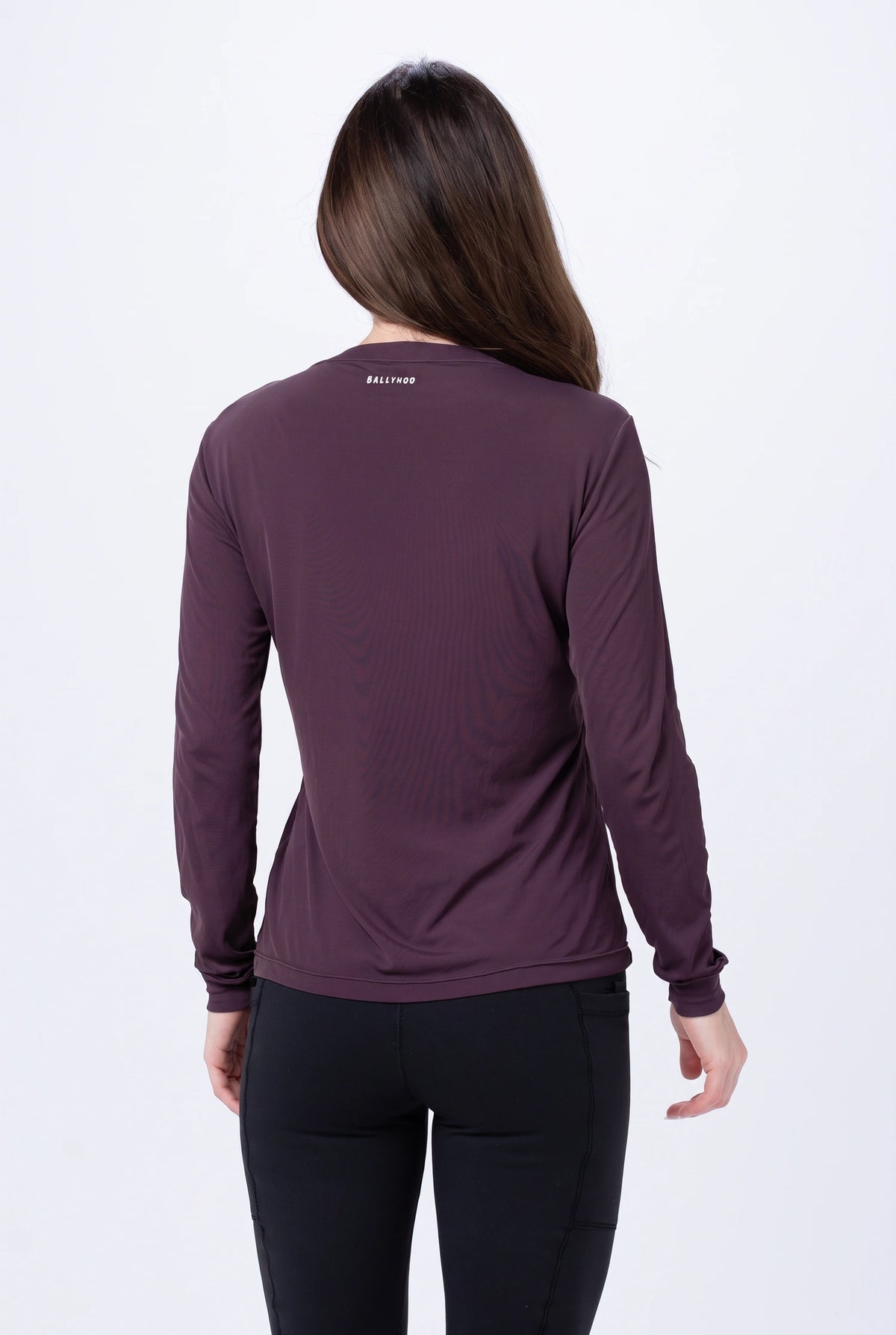 Camiseta Catch Release Feminina Manga Longa – Beringela – foto 3
