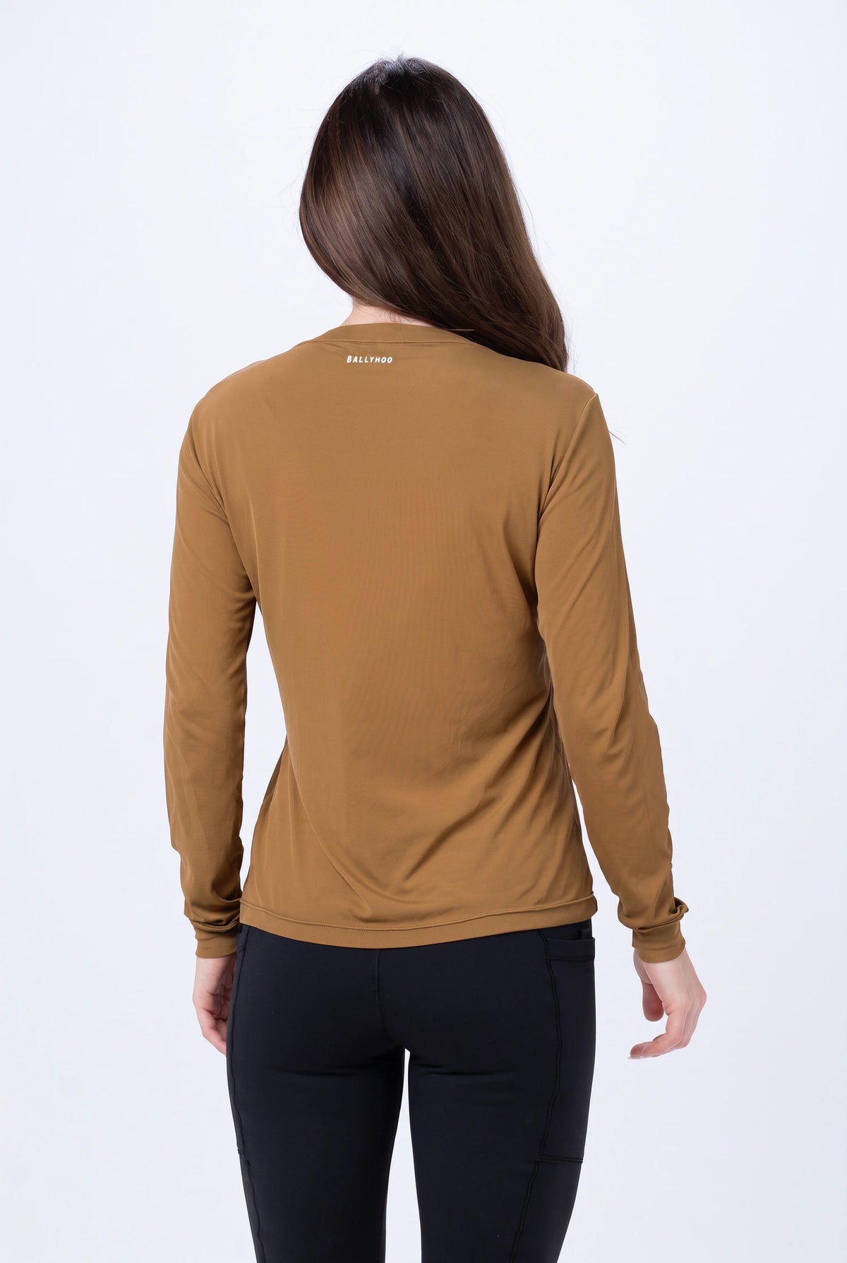 Camiseta Catch Release Feminina Manga Longa – Caramelo – foto 2