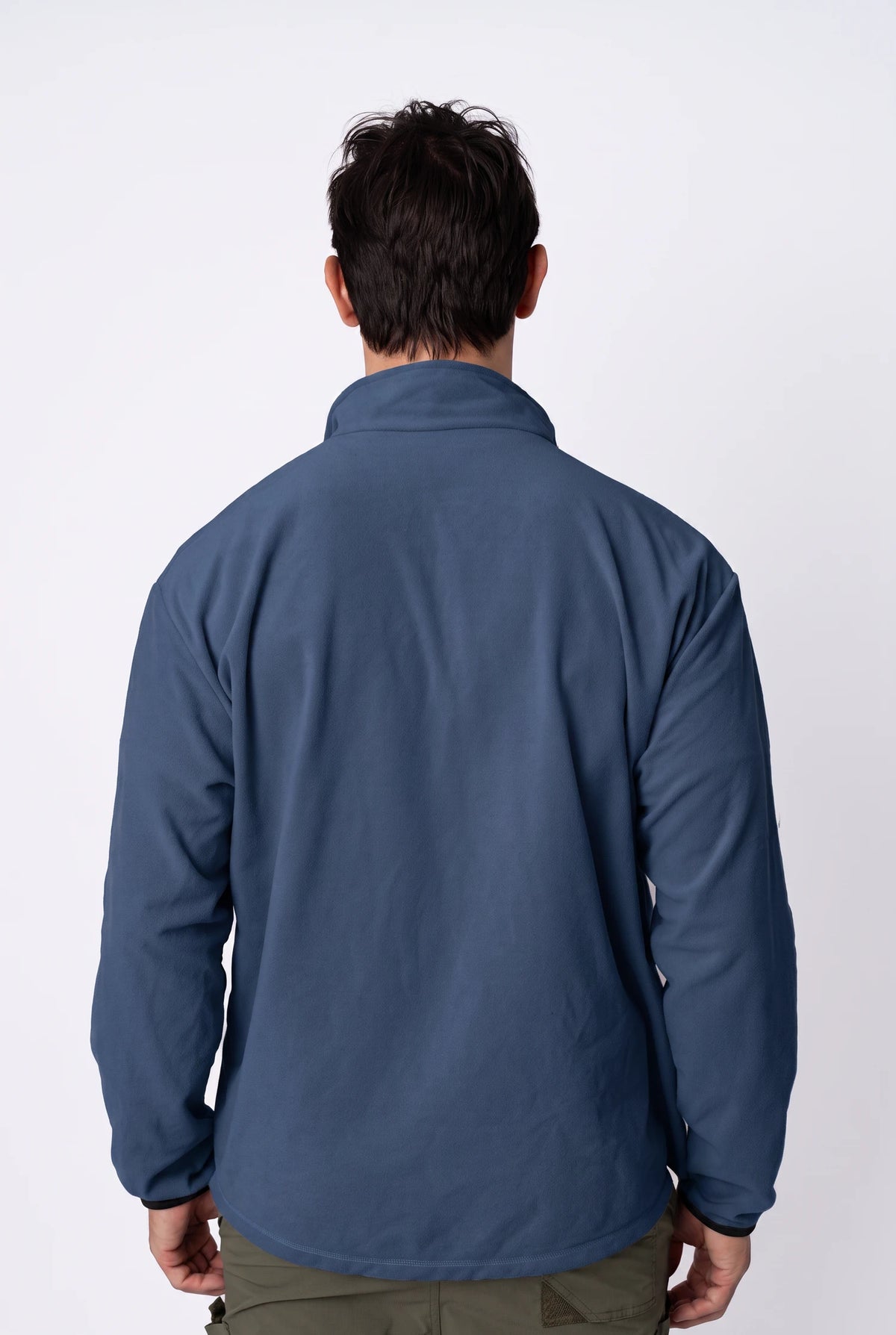 Camiseta Conforto Absoluto Fleece Masculina – Azul Marinho – foto 2