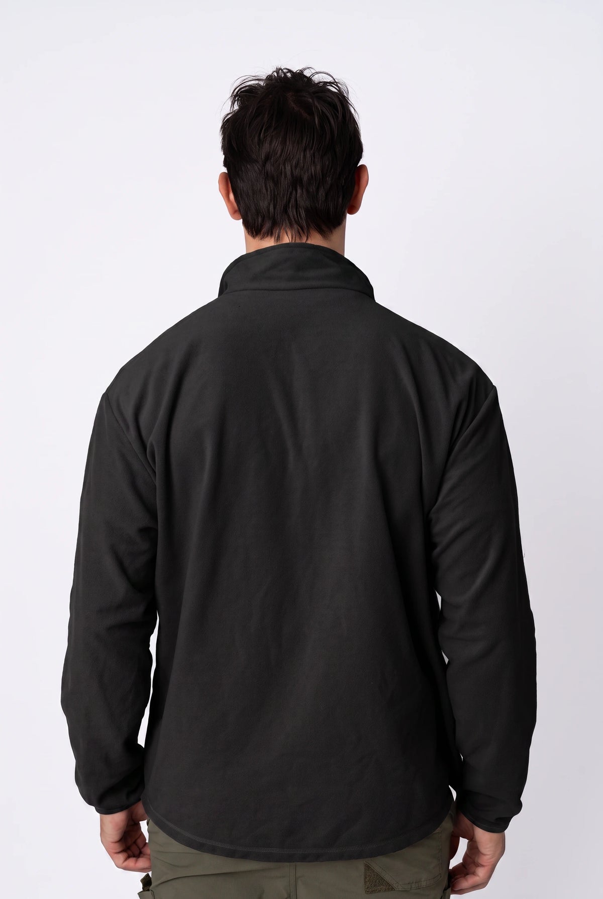 Camiseta Conforto Absoluto Fleece Masculina – Preto – foto 5