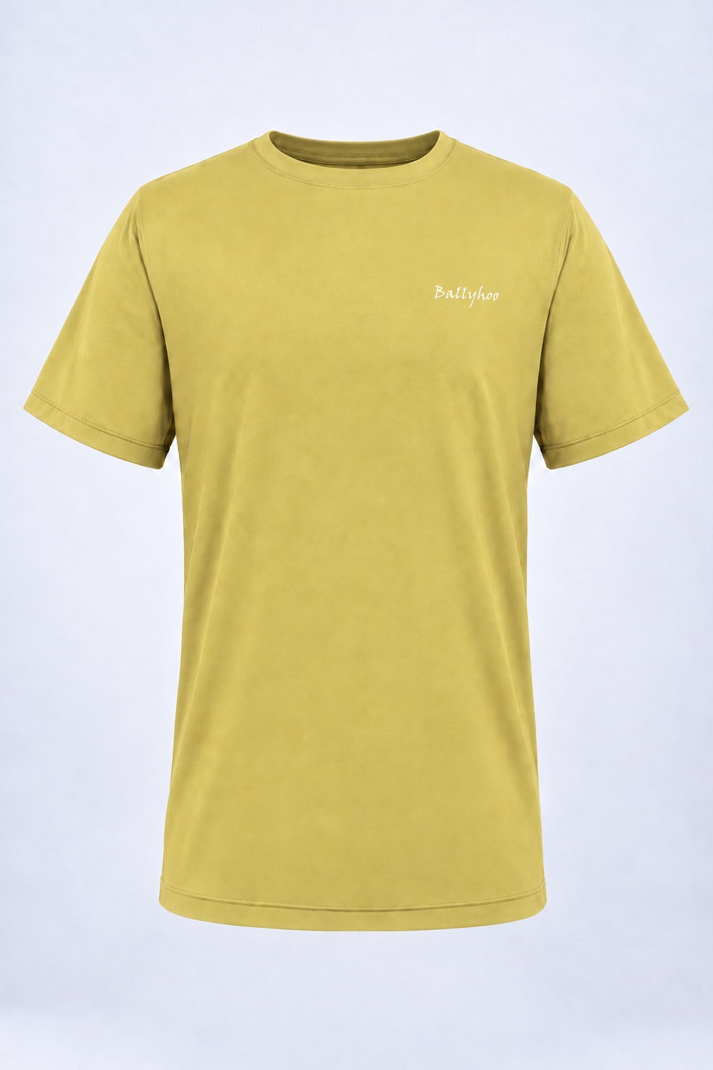 Camiseta Performance Infantil Manga Curta – Bege – peça, frente
