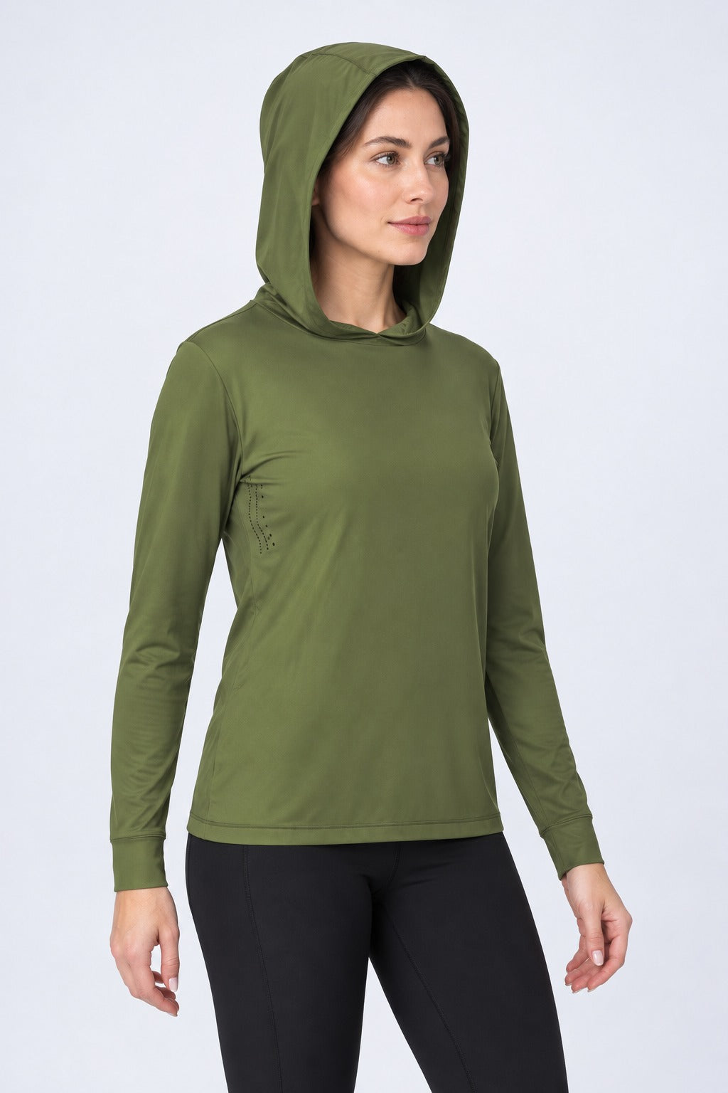 Camiseta Performance – Militar – frente