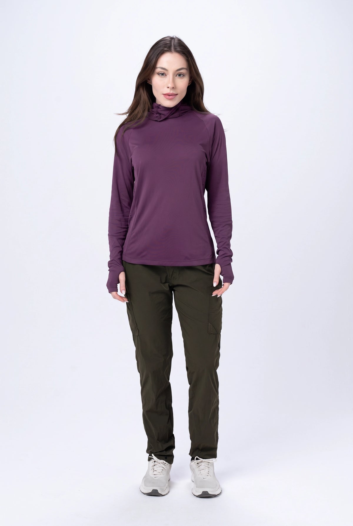 Camiseta Shadow Feminina – Beringela – foto 1