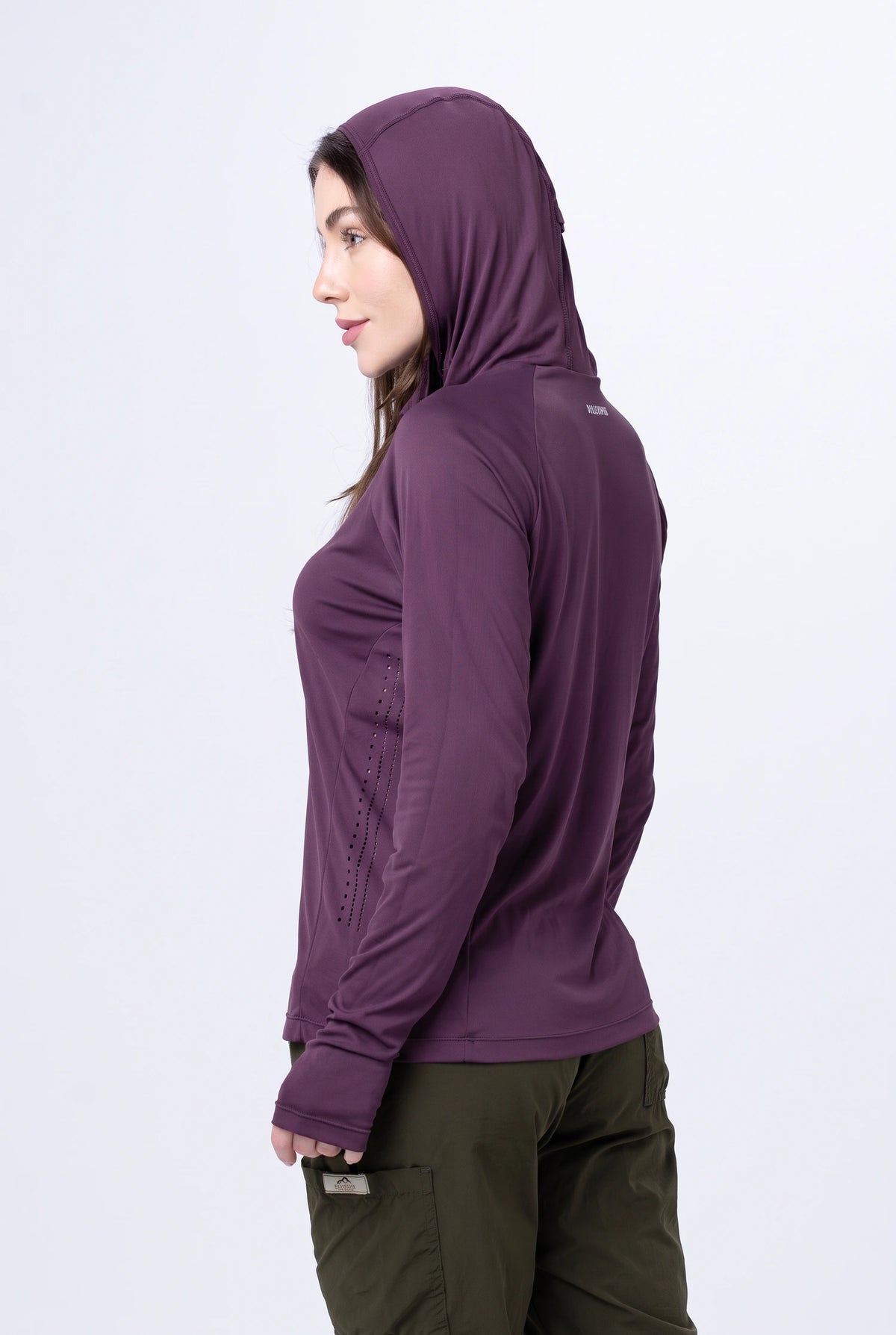 Camiseta Shadow Feminina – Beringela – foto 3