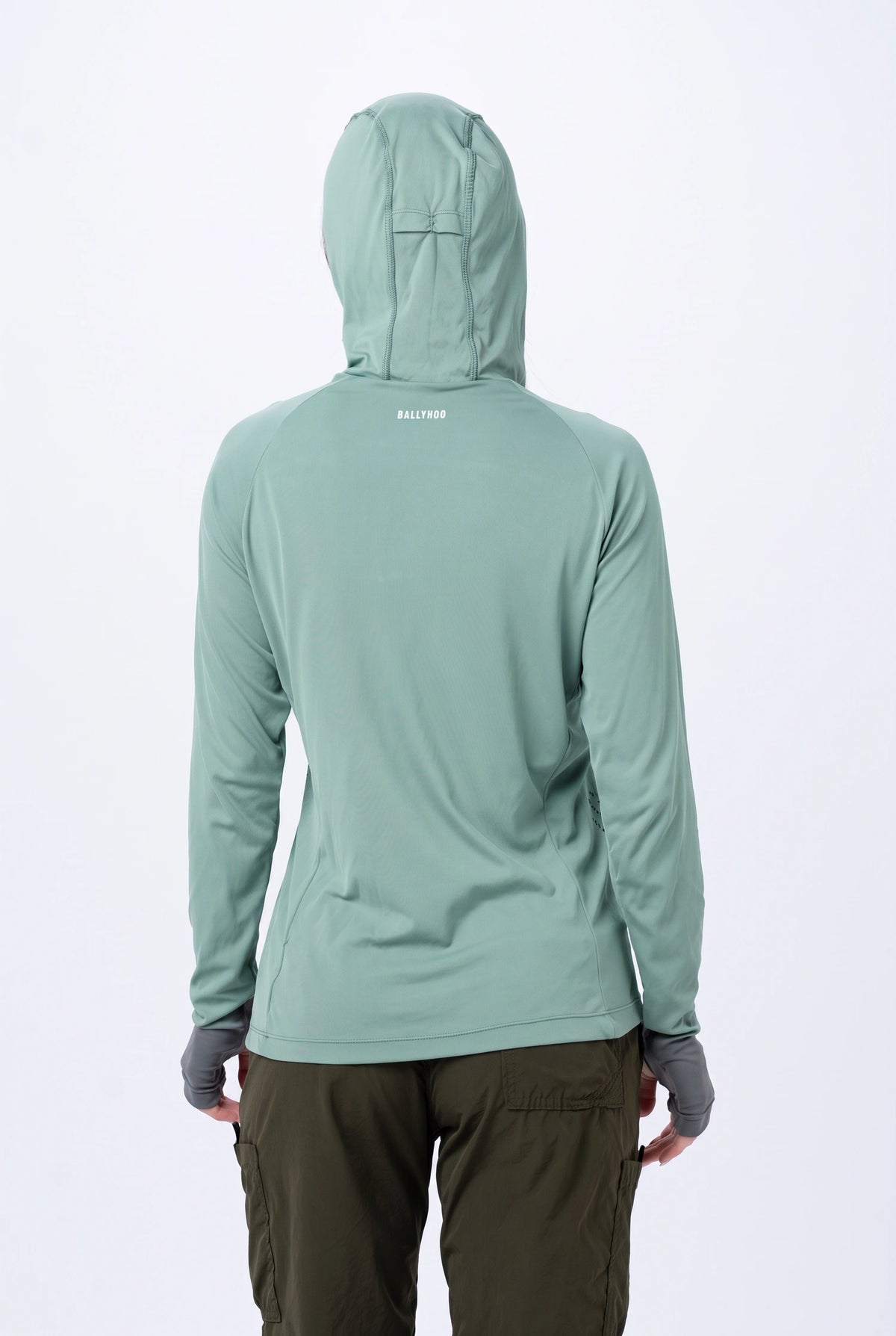 Camiseta Shadow Feminina – Verde Água – foto 3