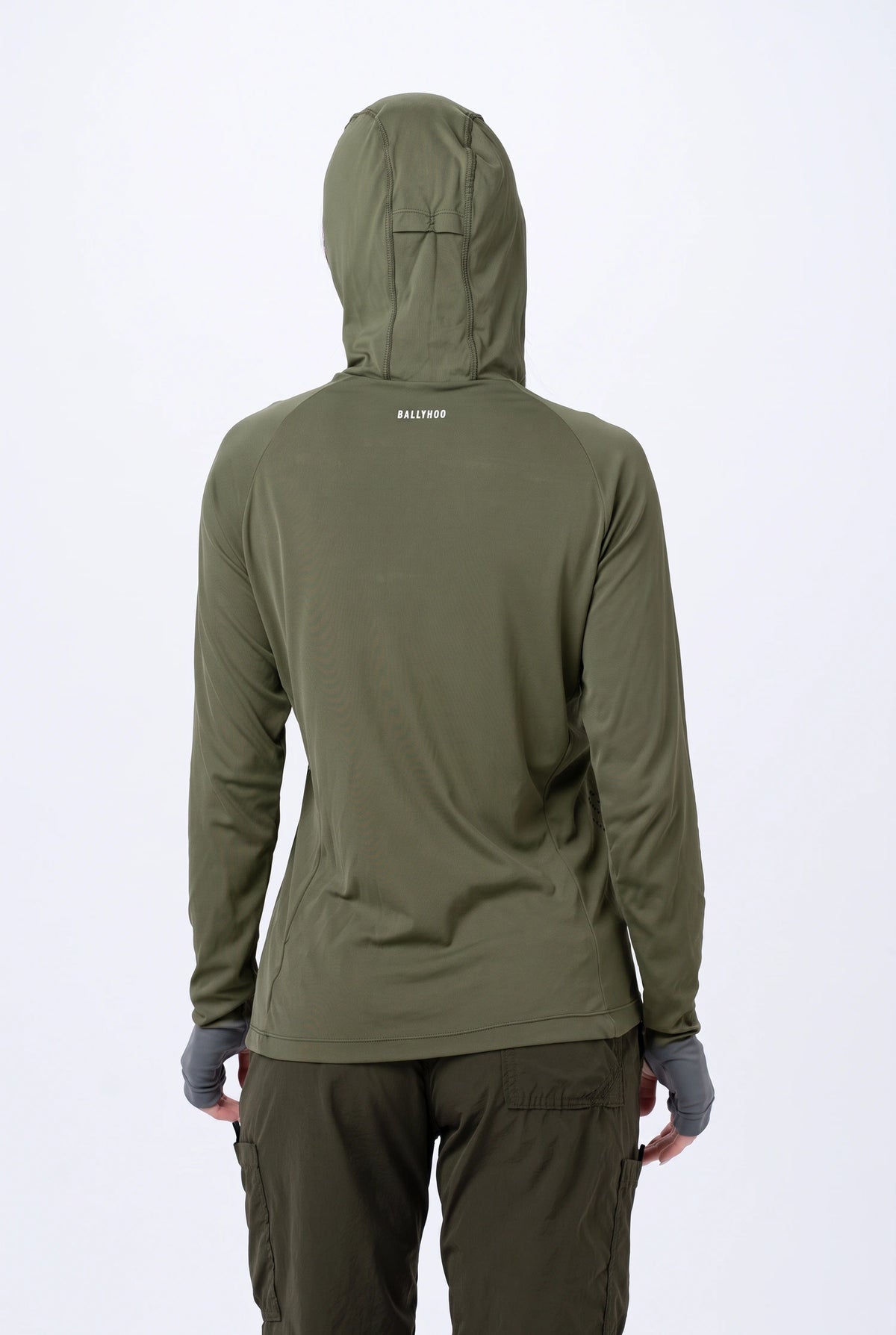 Camiseta Shadow Feminina – Verde Militar – foto 3