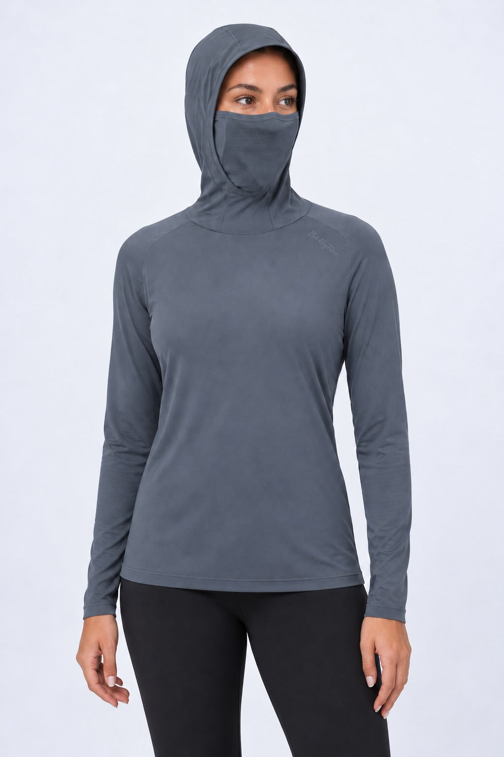 Camiseta Shadow Feminina – Cinza Escuro – frente