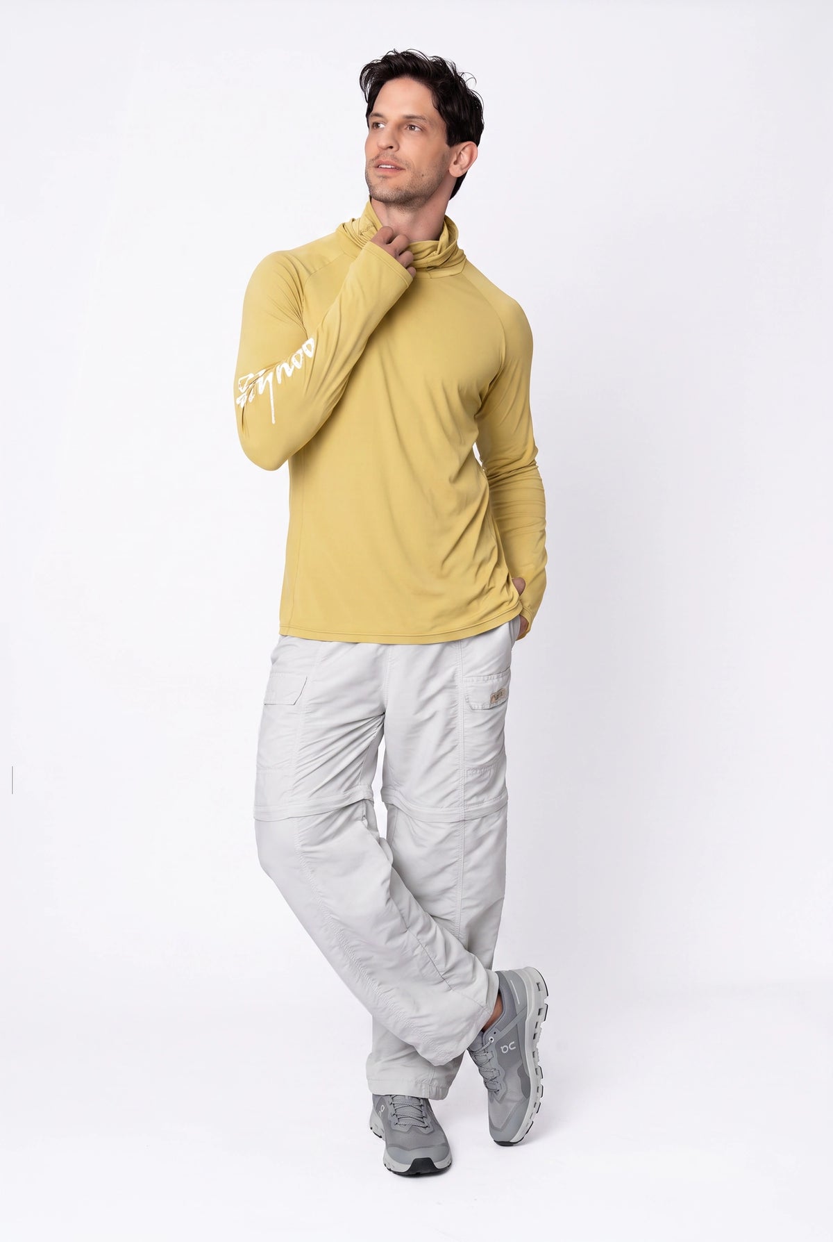 Camiseta Shadow Masculina – Areia Dourada – foto 8