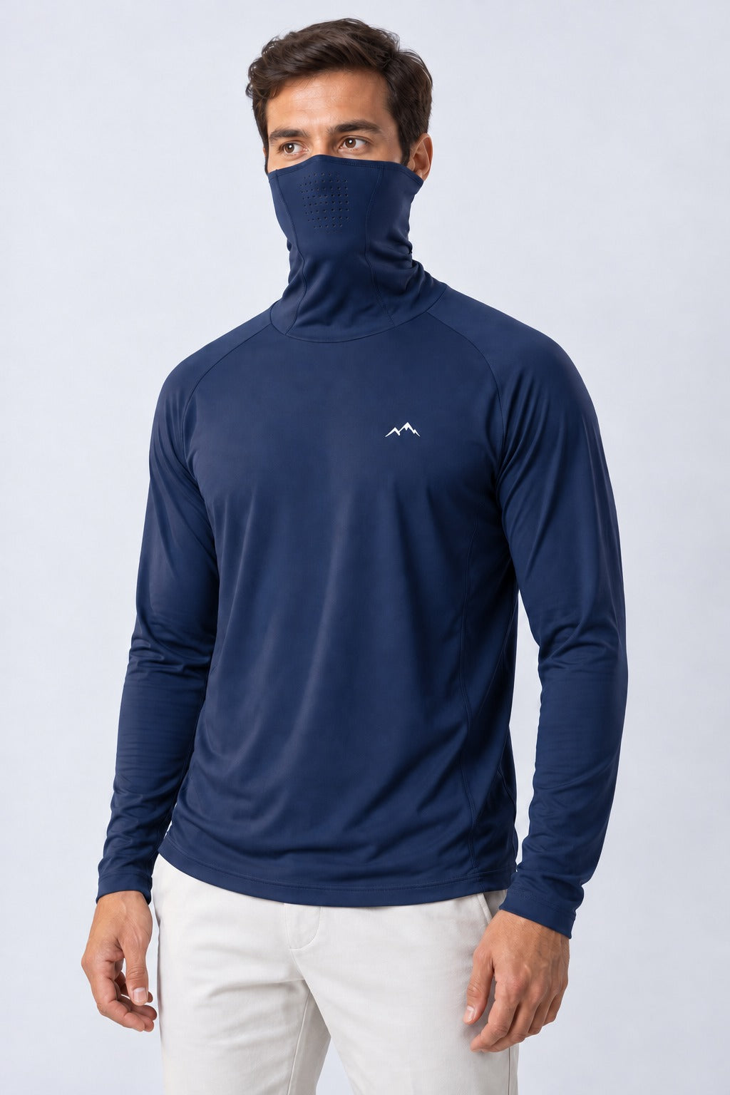 Camiseta Térmica Masculina – Marinho – frente