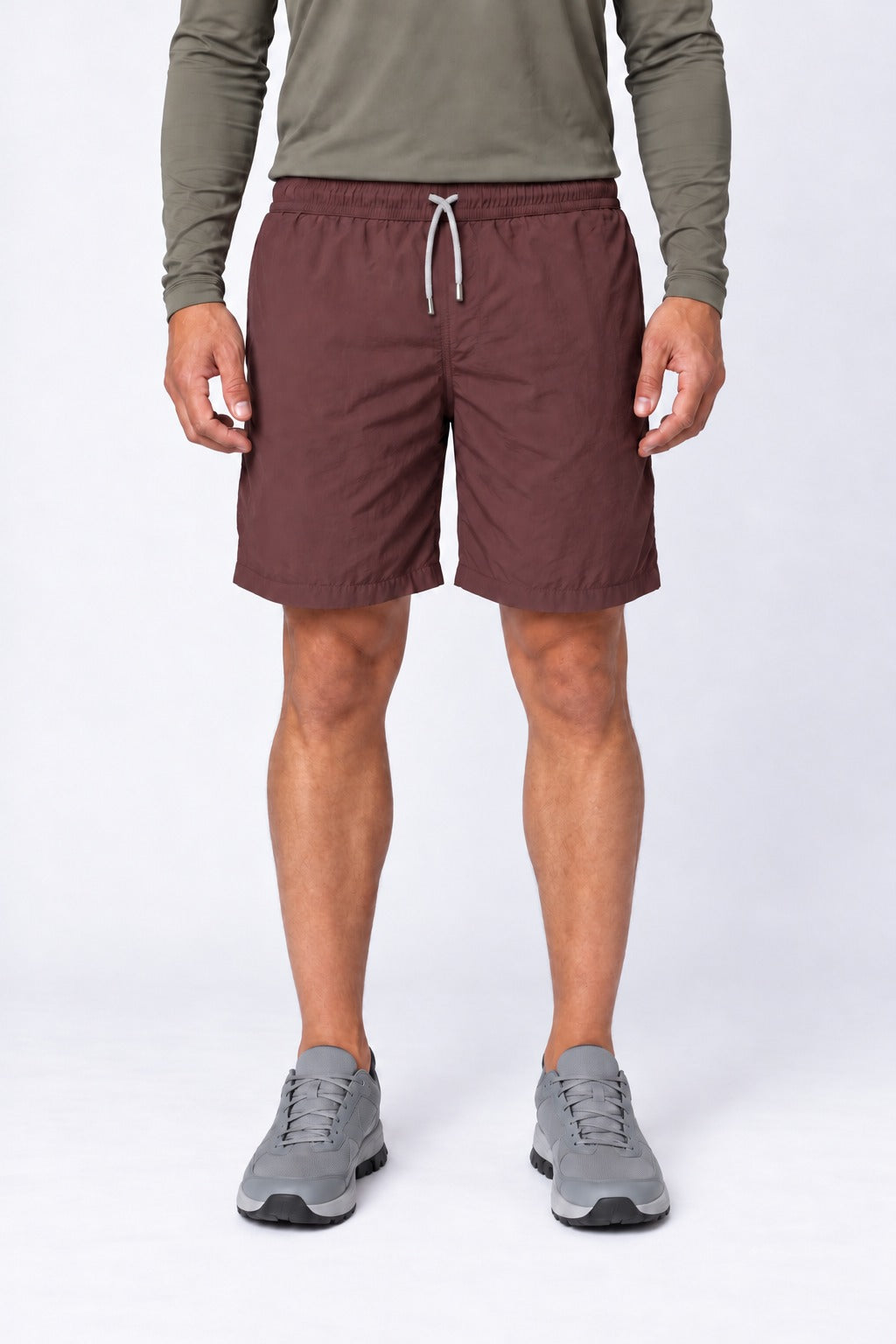 Shorts Water Board Masculino – Beringela – frente
