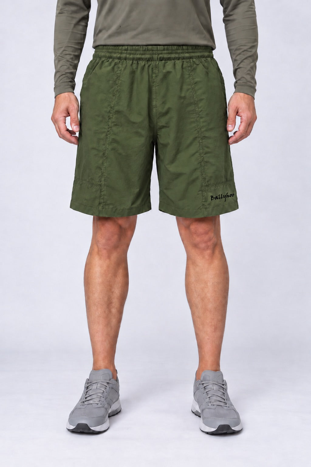 Bermuda Explorer Masculina – Militar – frente