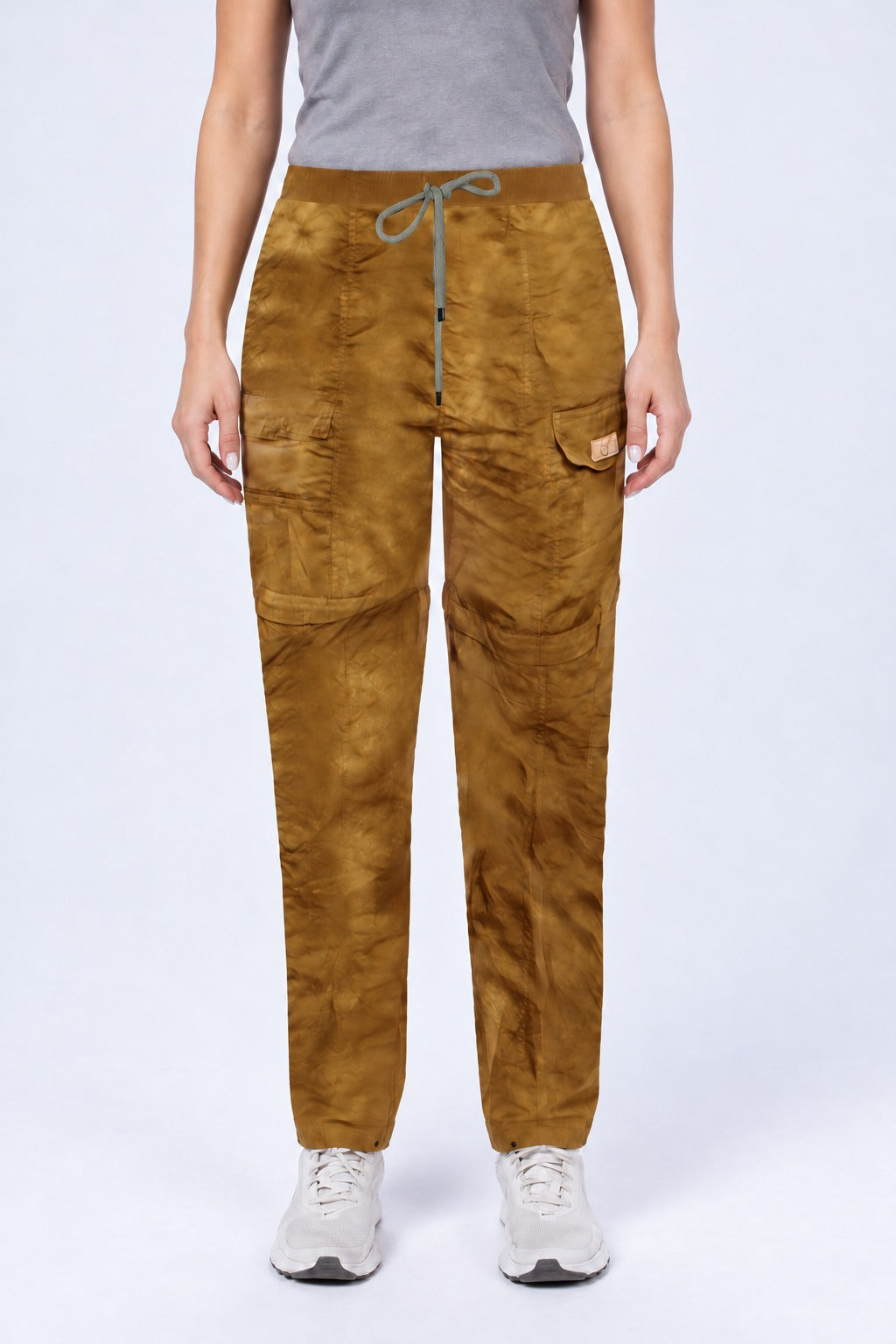 Calça Bermuda Explorer Feminina Camuflada – Camuflado Deserto – frente