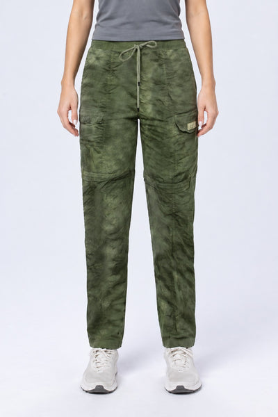 Calça Bermuda Explorer Feminina Camuflada – Camuflado Floresta – frente