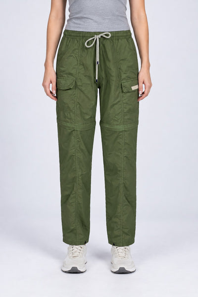 Calça Bermuda Explorer Feminina – Militar – frente