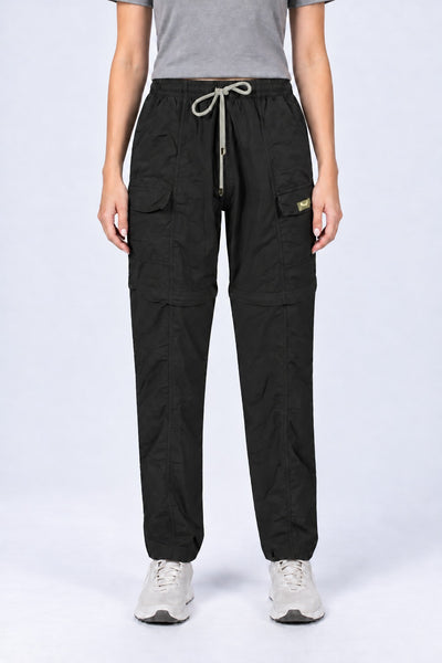 Calça Bermuda Explorer Feminina – Preto – frente