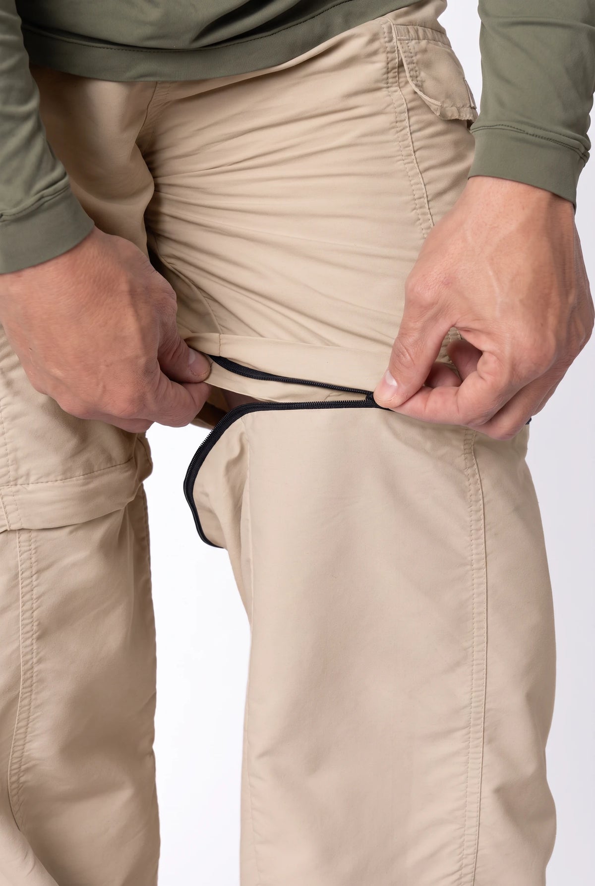 Calça Bermuda Explorer Masculina – Areia – foto 5