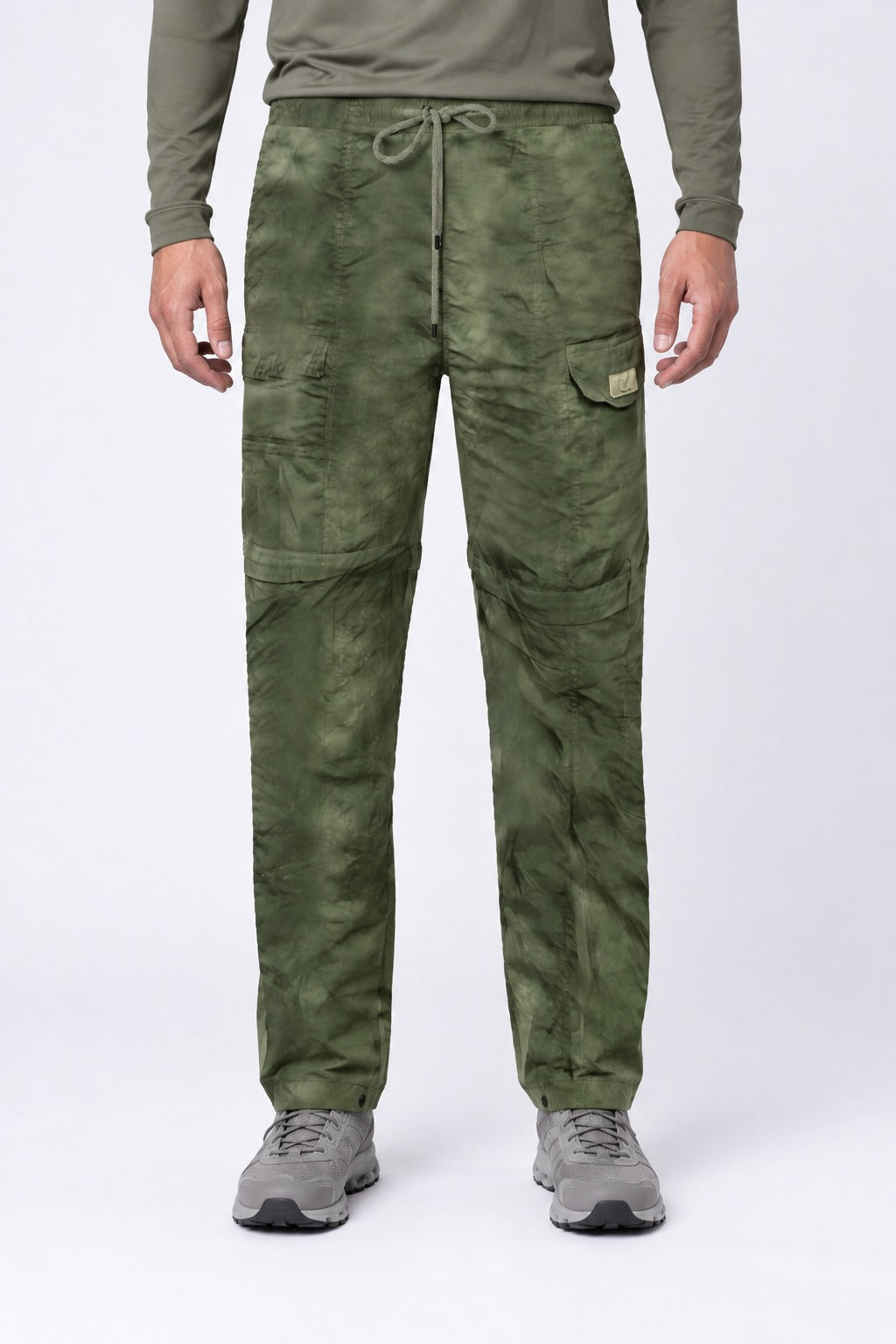 Calça Bermuda Explorer Masculina Camuflada – Camuflado Floresta – frente