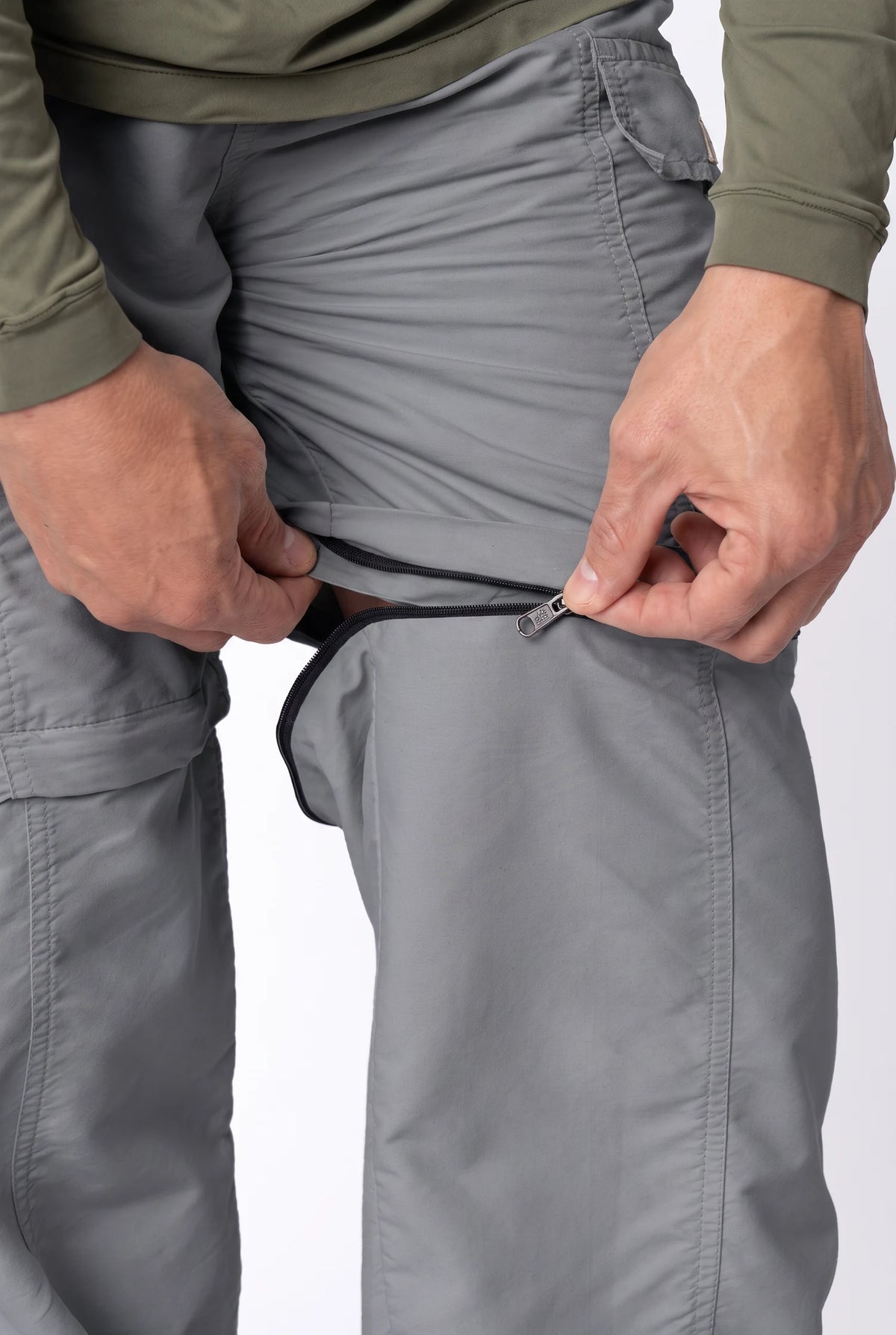 Calça Bermuda Explorer Masculina – Cinza – foto 7