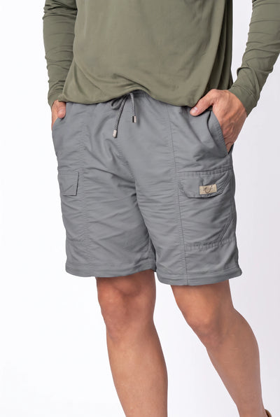 Calça Bermuda Explorer Masculina – Cinza – foto 8