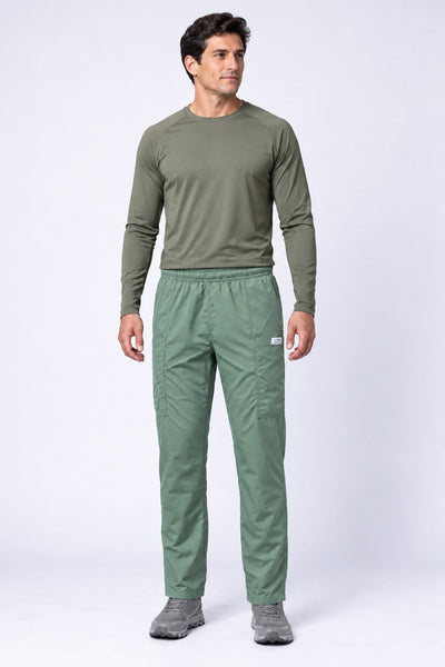 Calça Bluesea 586 Unisex – Verde Acinzentado – corpo inteiro