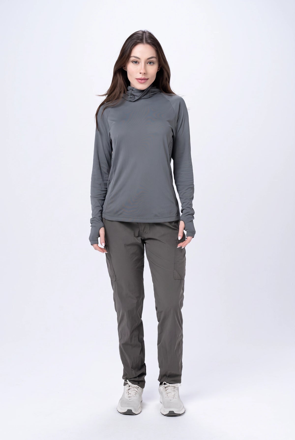 Calça Explorer Feminina com Elastano – Cinza – foto 1