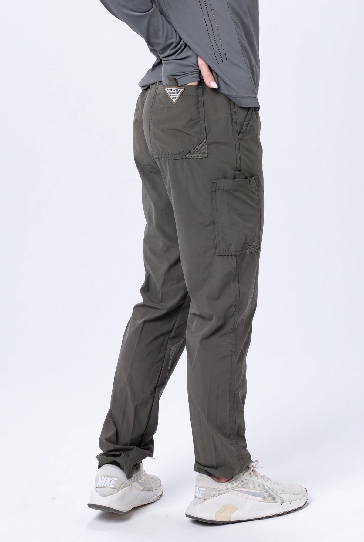Calça Explorer Feminina com Elastano – Cinza – foto 2