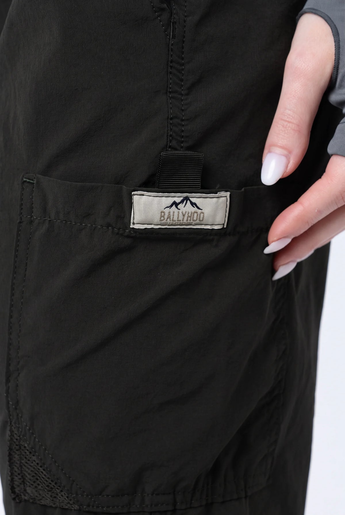 Calça Explorer Feminina com Elastano – Preto – foto 2