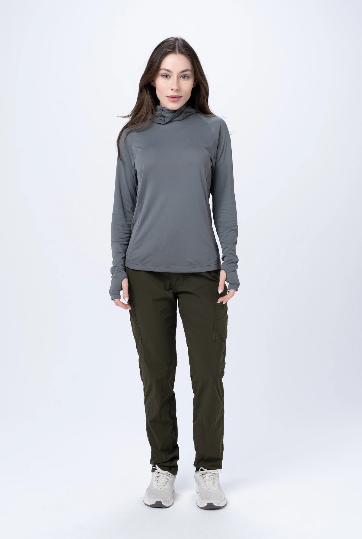 Calça Explorer Feminina com Elastano – Verde Militar – foto 1