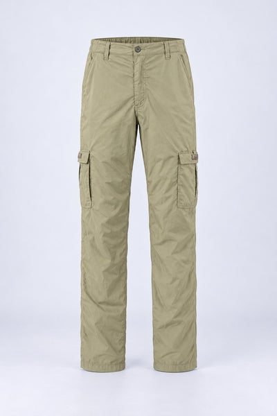 Calça Explorer Masculina com Elastano – Areia – peça de frente