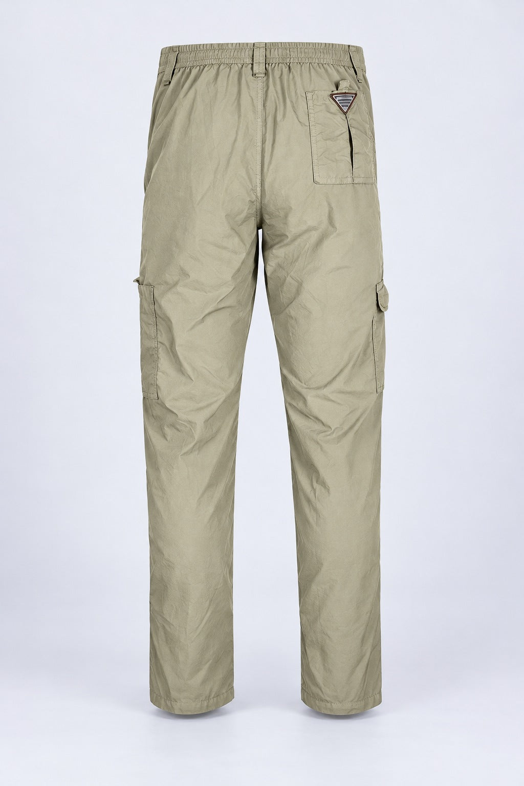 Calça Explorer Masculina com Elastano – Areia – peça de costas
