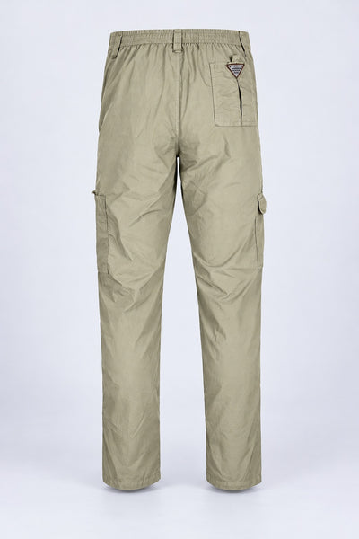 Calça Explorer Masculina com Elastano – Areia – peça de costas