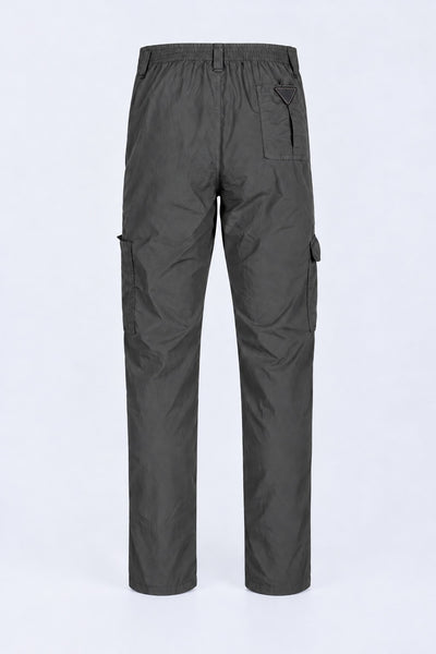 Calça Explorer Masculina com Elastano – Cinza – peça de costas