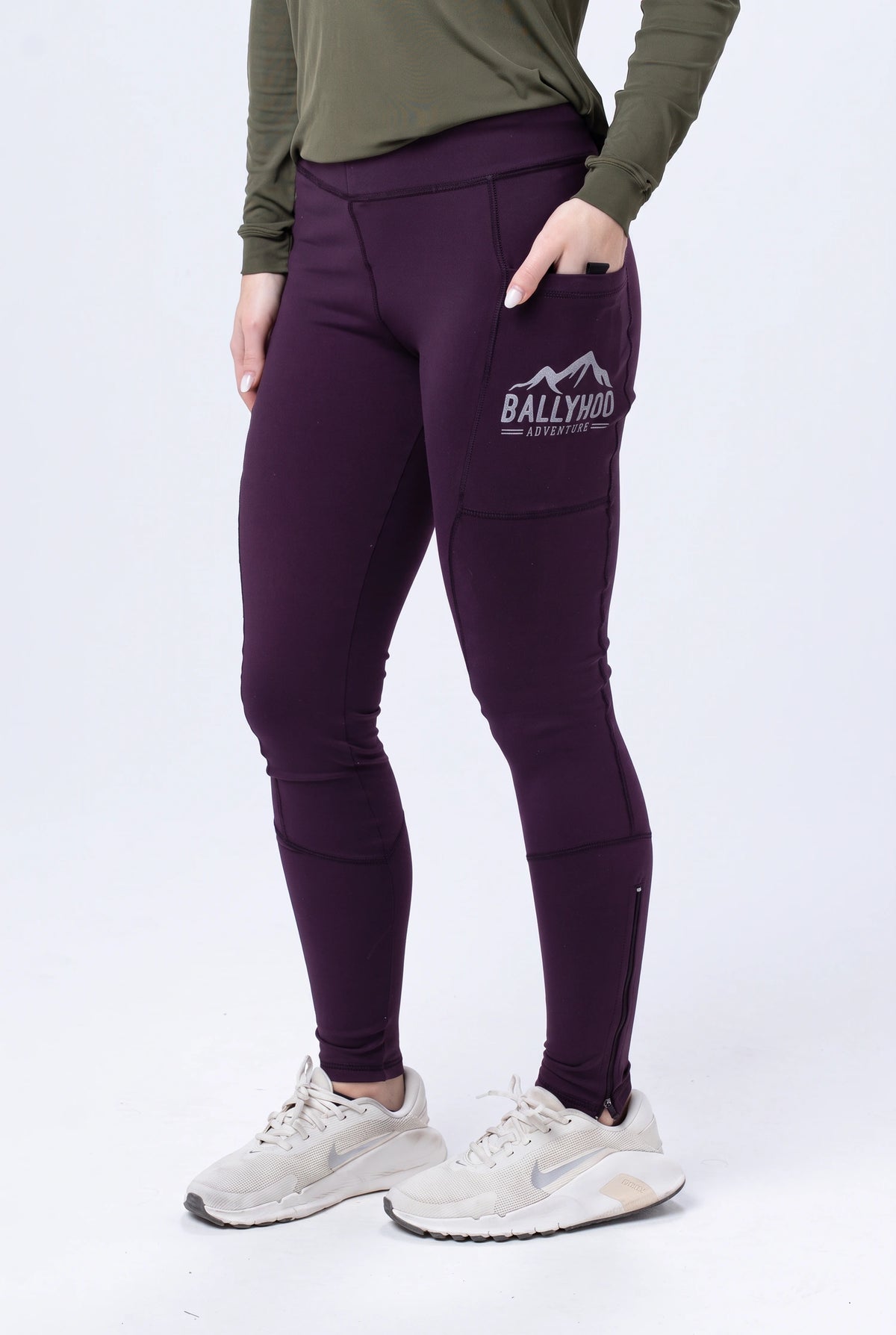 Calça Trekking Feminina – Beringela – foto 3