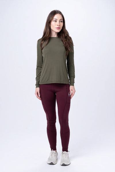 Calça Trekking Feminina – Vinho – foto 1