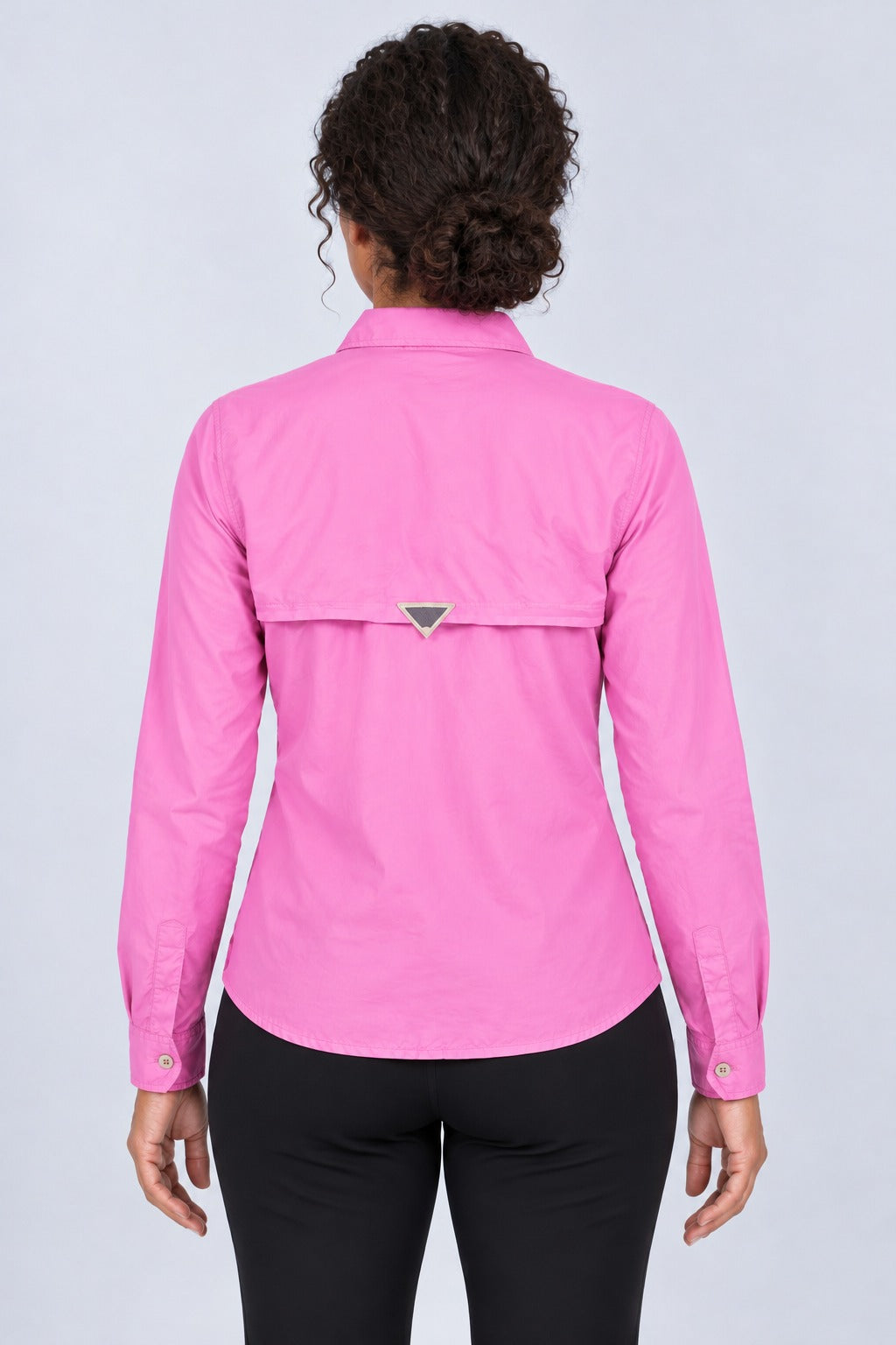 Camisa Adventure Feminina Manga Longa – Rosa – costas
