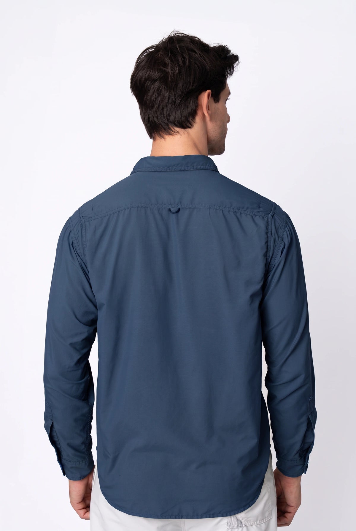 Camisa Crisis Masculina – Azul Marinho – foto 5