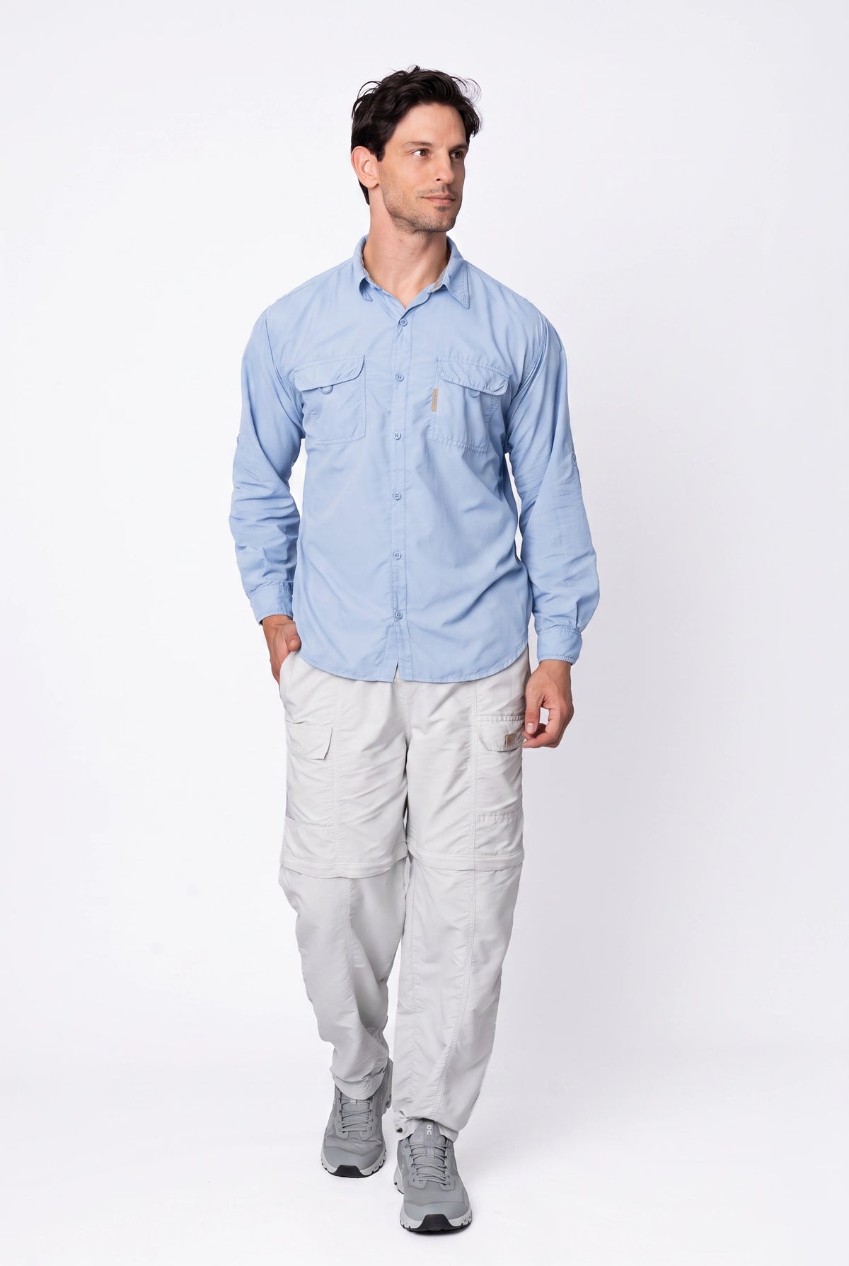 Camisa Crisis Masculina – Lavanda – foto 5