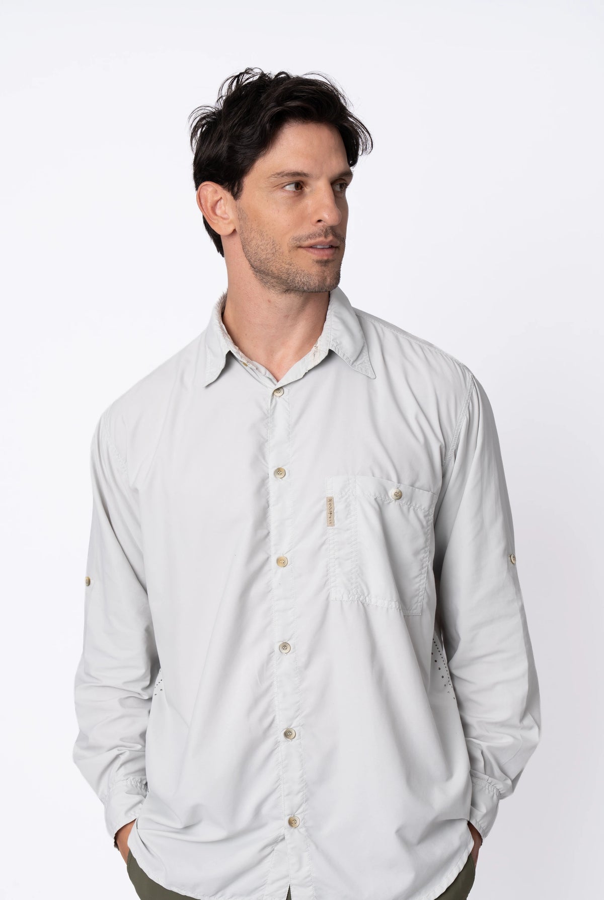 Camisa Pow Masculina – Branco – foto 6