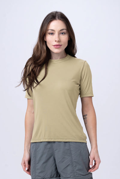 Camiseta Catch Release Feminina Manga Curta – Areia – foto 1