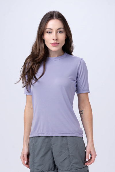 Camiseta Catch Release Feminina Manga Curta – Roxo Claro – foto 1