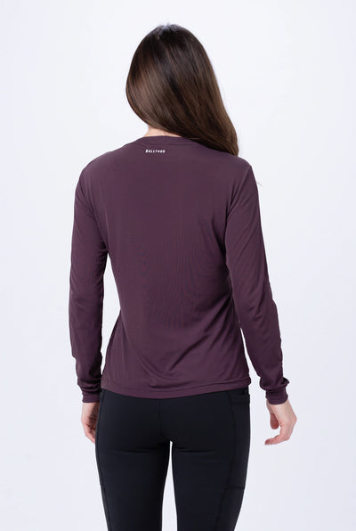Camiseta Catch Release Feminina Manga Longa – Beringela – foto 3