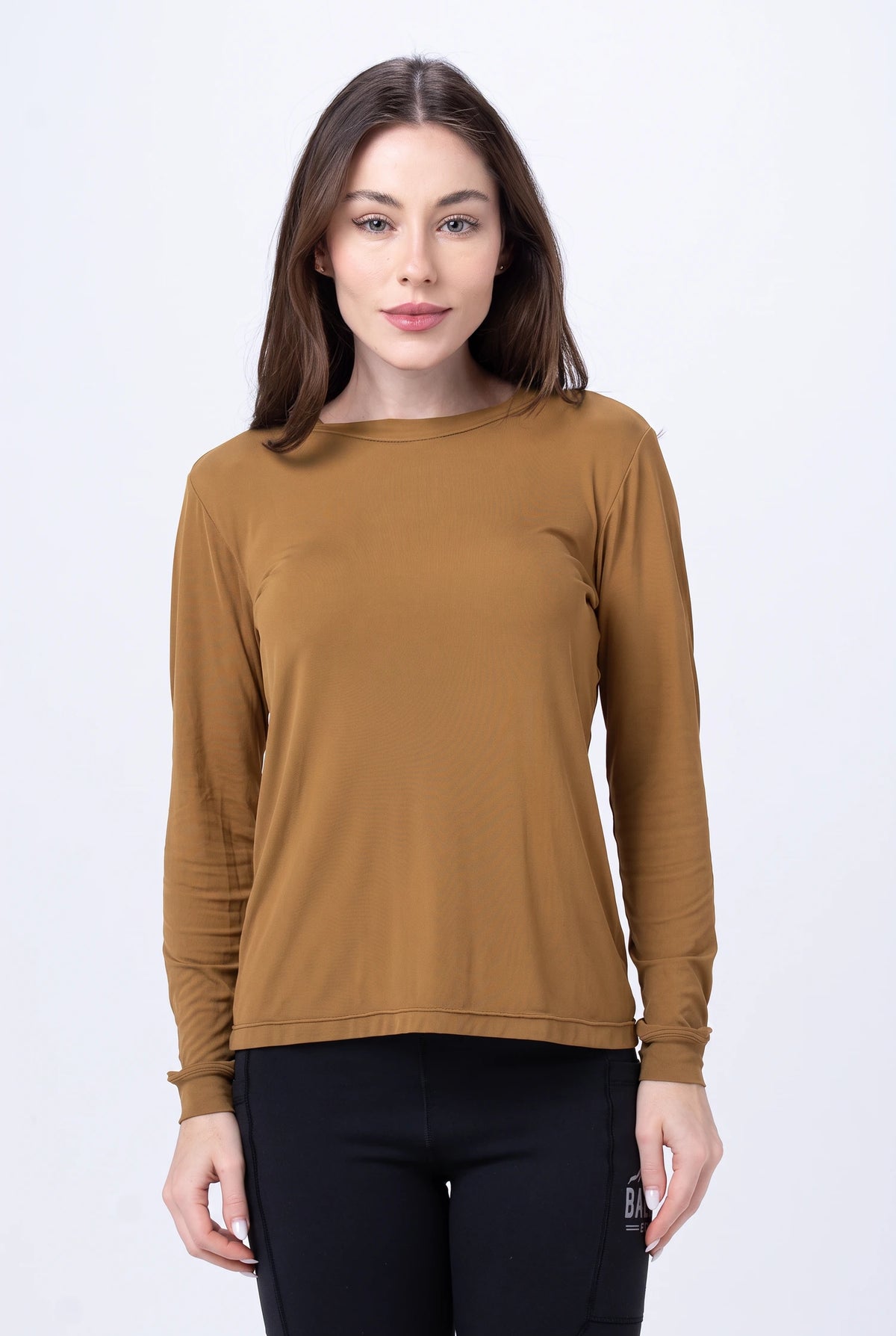 Camiseta Catch Release Feminina Manga Longa – Caramelo – foto 1