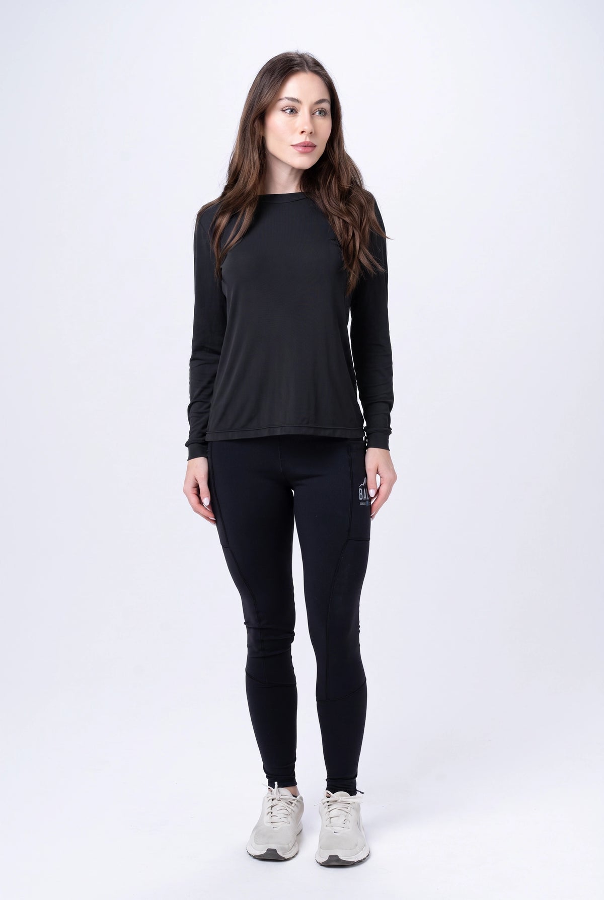 Camiseta Catch Release Feminina Manga Longa – Preto – foto 4